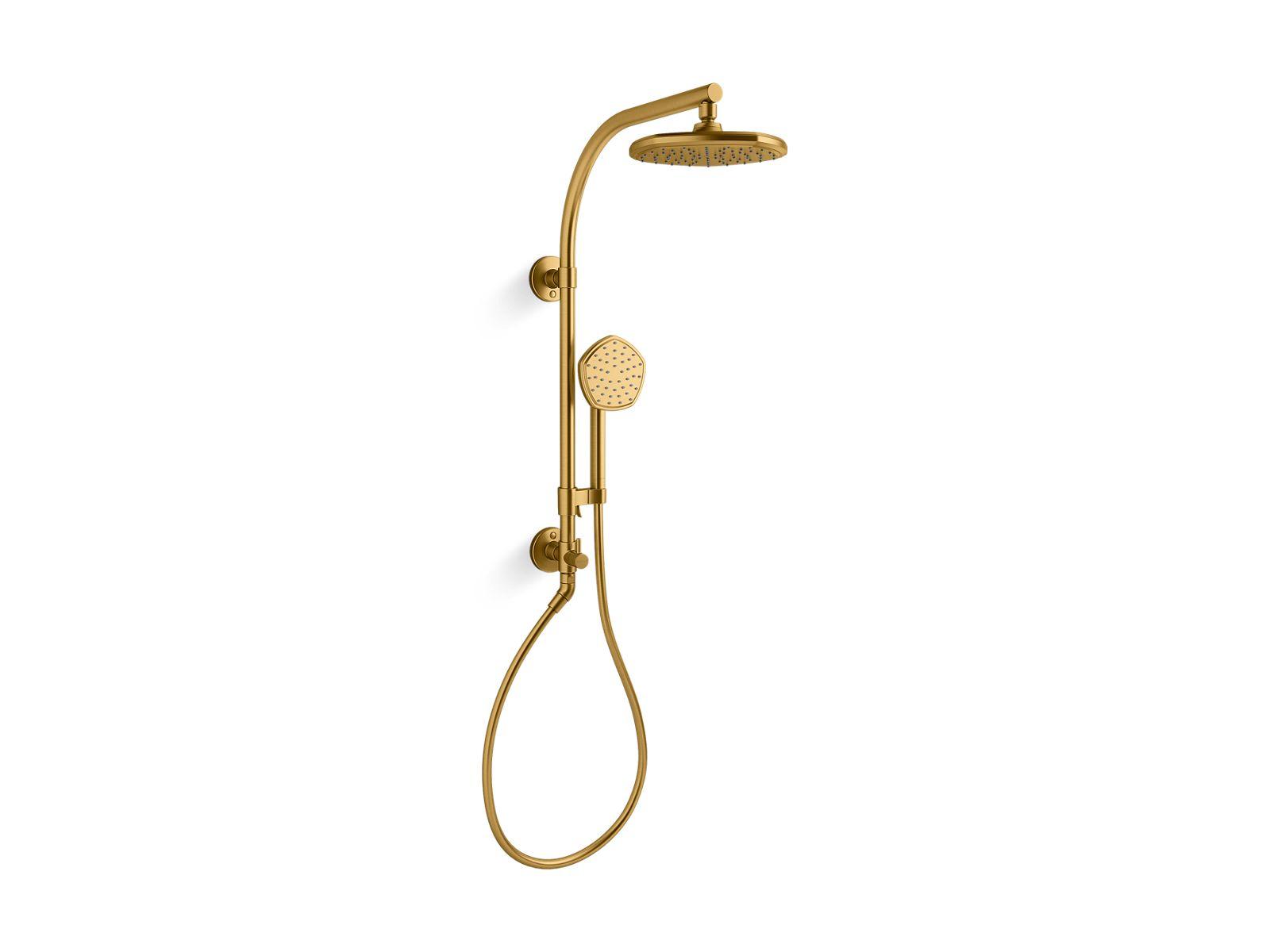 Kohler Porta Salviette Ad Anello Occasion - Rubinetteria Bagno, Finitura Ottone Spazzolato Moderno, Struttura Metallica Anticorrosione