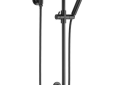 Brizo® 88775-BL Jason Wu Hand Shower, 1 Shower Head, 2 gpm Flow Rate, 60 to 82 in L Hose, 1/2 in Connection, Matte Black, Import