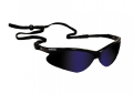 Jones Stephens G30013 Nemesis Blue Mirror Safety Glasses