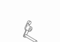 Kohler® 29753 Diverter Lever Assembly, For Use With Rochelle™ Toilet