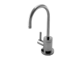 Newport Brass® 106H/03N Model 106H East Linear Hot Water Dispenser Faucet, 1 gpm Flow Rate, Fixed Spout, Living Uncoated Polished Brass, 1 Handles