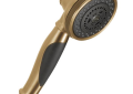 DELTA® RP48770CZ Hand Shower, 3-3/4 in Dia 3 Shower Head, 2 gpm Flow Rate, 1/2 in Connection, Champagne Bronze, Import