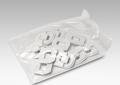 Rectorseal 84099 Fortress Package of 12 LDC PVC Lineset Cover Twistlock Duct Clips