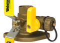 Nibco H-41414 Webstone Isolator Uni-Flange Brass 1 inch Female Circulator Full Port Ball Valve Rotating Flange with Drain, Cap, Nuts and Bolts