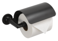 Brizo® 695075-BL Odin™ Tissue Holder, 2 in H, Brass, Matte Black, Import