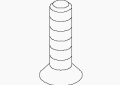 Kohler K-1006136 #6-32 X .563 Screw