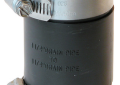 Fernco 1056-125 1-1/4 inch Cast Iron/Plastic X 1-1/4 inch Cast Iron/Plastic Flexible Coupling