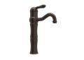 Rohl® A3672LMTCB-2 Acqui Bathroom Faucet, 1.2 gpm Flow Rate, 1 Handles, 1 Faucet Holes, Tuscan Brass, Traditional Function