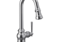 Moen® S52003 Paterson™ Pulldown Bar Faucet, 1.5 gpm Flow Rate, Polished Chrome, 1 Handles, 1 Faucet Holes, Domestic