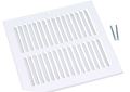 Oatey 39011 Sure-Vent Wall Box Metal Grille Faceplate with Screws