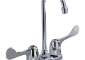 DELTA® 2171LF-WBHHDF Bar/Prep Faucet, HDF®, Polished Chrome, 2 Handle, 4 in Center, 1.5 gpm