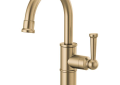 Brizo® 61325LF-C-GL Artesso® Beverage Faucet, 1.5 gpm at 60 psi Flow Rate, Luxe Gold, 1 Handle, Domestic