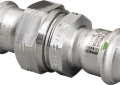 Viega 81025 ProPress 1-1/2 inch Press Type 316 Stainless Steel Union with EPDM Sealing Elements