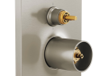 Brizo® T75P606-NKLHP 1400 Universal Valve Trim, 5 gpm Valve, Luxe Nickel