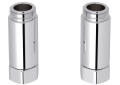 ROHL C5574EXTSTN Union Adaptors - Set of 2 - Polished Chrome