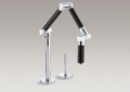 Kohler 6227-C12-CP Articulating Deck-Mount Kitchen Faucet