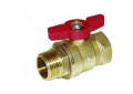 Legend 101-530 1/8 inch T-900MXF-T Series Forged Brass Large Port Ball Valve
