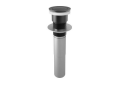 Brizo® RP81627BL Pushbutton Activated Pop-Up Drain Assembly, Matte Black, Brass Drain