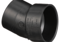 3 Inch ABS DWV Street 22-1/2 Degree Elbow