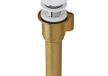 VIA K-40E-PC IntelliDrain(TM) Click Clack for sub floor installation - Polished Chrome