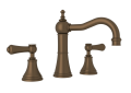 Perrin & Rowe U.3723LSP-EB-2 Georgian Era Bathroom Faucet, 1.2 gpm Flow Rate, Bronze, Import