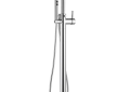 Brizo® T70175-PC Odin™ Jason Wu Free Standing Tub Filler Trim, 2 gpm Flow Rate, Polished Chrome, 1 Handles, Domestic