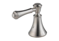 DELTA® H697SS Cassidy™ Lever Handle, For Use With Model T11897-LHP Diverter Trim and Roman Tub Faucet, Brass, Stainless Steel, Import