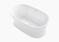 Kohler K-8332-0 Memoirs(R) 60" x 34" Freestanding Bath - White