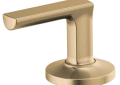 Brizo® HL5306-GL Kintsu™ Handle Kit, For Use With Widespread Lavatory, Luxe Gold, Import