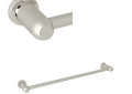 ROHL U.6441PN Holborn Wall Mount 24" Single Towel Bar - Polished Nickel