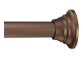 Moen® TR1000OWB Tension Rod With Fastlock™ Technology, 1 in Dia x 5 to 6 ft L Rod/Track, 201 Stainless Steel, Old World Bronze, Import