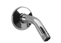 Speakman® S-2520 Shower Arm and Flange, 6 in L, Solid Brass Arm, 45 deg, 1/2 in MNPT Inlet and Outlet, Import