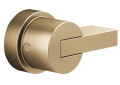 Brizo® HL60P32-GL Litze® Single Lever Handle Kit, For Use With Litze® Model T60P035-LHP Pressure Balance Valve Trim, Brass, Luxe Gold, Import