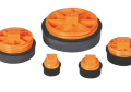 IPS 86375 T-Cone 1-1/2 inch ABS or PVC Reusable Test Plug with Rubber Gasket and Square Head