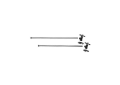Newport Brass® 493X/06 Model 493X Lavatory Supply Kit, Solid Brass