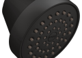 Moen® 6399BL Standard Showerhead, Align™, 2.5 gpm Minimum, 1 Spray, Fixed Mount, 3-5/8 in Head, Domestic