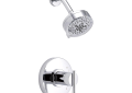 Gerber® D511558TC Parma® 1-Handle Shower Only Trim Kit, 6-3/4 in W 65 to 78 in H, Brass, Polished Chrome, Import