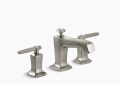 Kohler K-16232-4-BN Margaux Widespread Bathroom Faucet - Vibrant Brushed Nickel