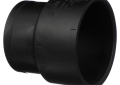 Charlotte ABS 00119 1200 DWV Adapter, 3 in Nominal, Hub x Spigot End Style, SCH 40/STD, ABS, Domestic