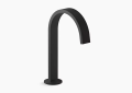 Kohler K-77968-BL Components(R) Bathroom Sink Spout with Ribbon Design - Matte Black