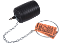Oatey 270040 Cherne 4 inch Pneumatic Test Ball with Ring and Chain