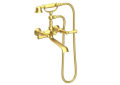 Newport Brass 2400-4283-04 Exposed Tub & Hand Shower Set - Wall Mount - Satin Brass