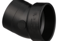 2 Inch ABS DWV Street 22-1/2 Degree Elbow