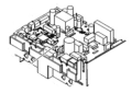 Fujitsu 9708511290 Halcyon Control Printed Circuit Board
