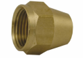 1/4 OD Inch Brass Short Flare Nut