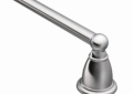 Moen® YB2224CH Towel Bar, Brantford™, 24 in L Bar, 2.96 in OAD x 2.05 in OAH, Aluminum, Polished Chrome, Import
