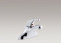 Kohler 15199-F-G Single-Control Centerset Lavatory Faucet, Lever Handle