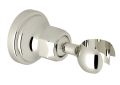 ROHL U.5373NPN Riser Diverter Handshower Hose Parking Bracket & 8" Thermostatic Outlet - Polished Nickel