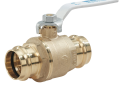 Watts LFFBV-3 PRESS-M2 3/4" Press Lead Free 2-Piece Full Port Brass Ball Valve