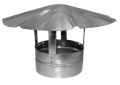 Southwark 998 8" 26 Gauge Smoke Pipe Shanty Style Chimney Cap